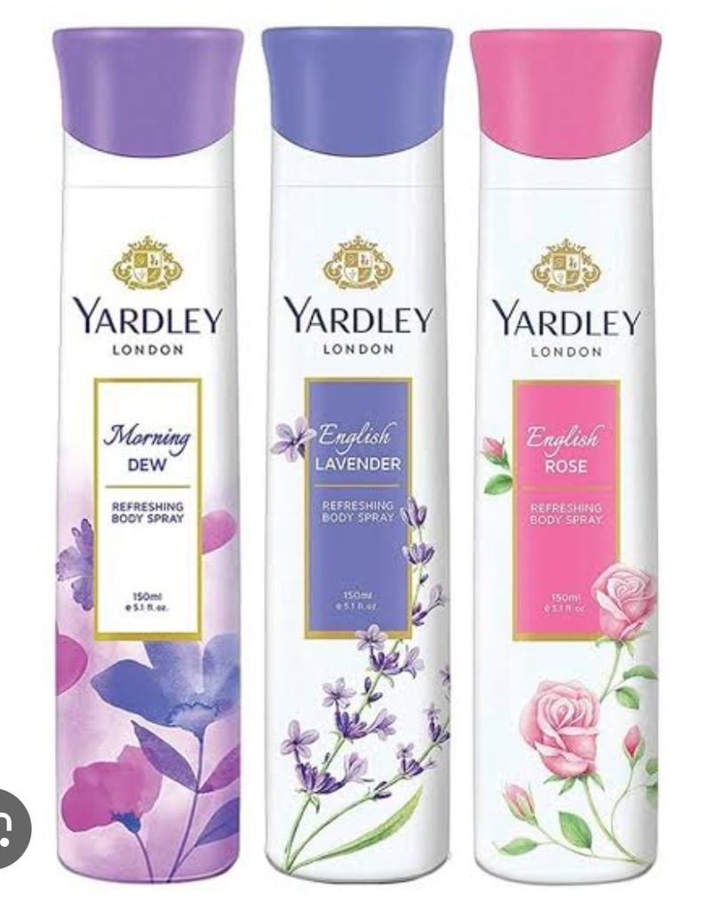 Yardley London Perfume Beauty Talc 100g( English Lavender, English Rose)