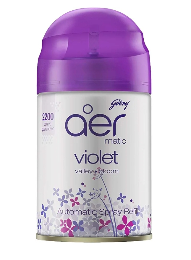 Godrej Aer matic cool surf Violet spray