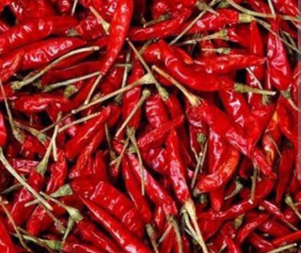 Vara milagai (Red dry chilli)