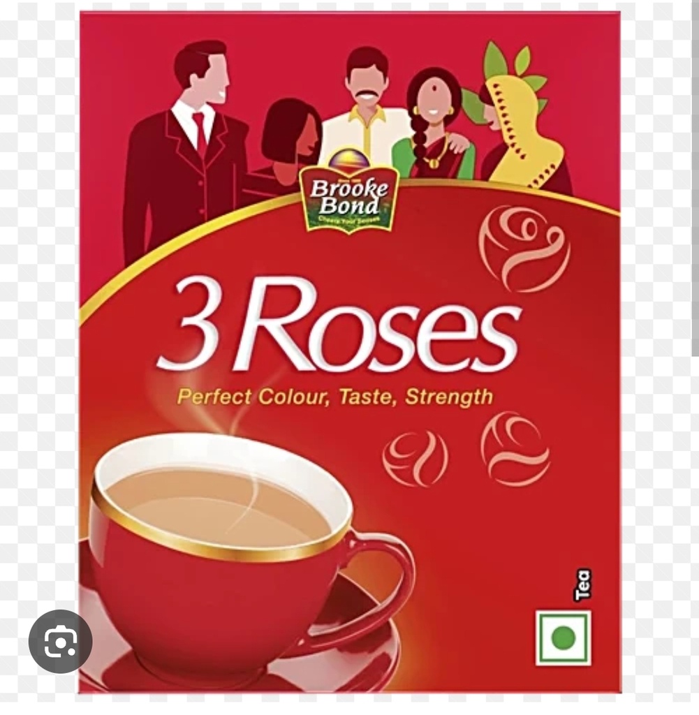 3 rose Brooke Bond Tea250g