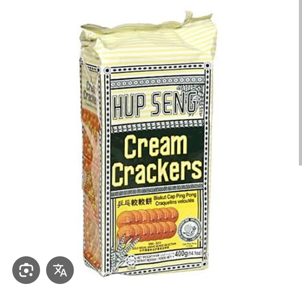 HUP SENG cream Crackers 400g