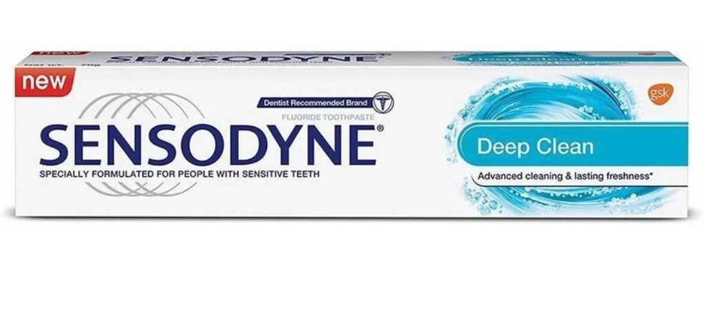 Sensodyne tooth paste Deep clean 40 g