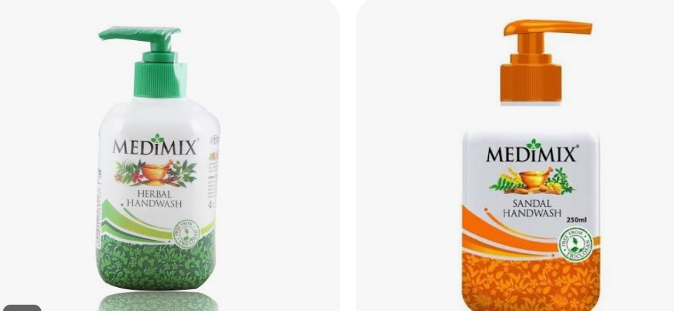 Medimix Hand wash (2 varients:Herbal, Sandal)