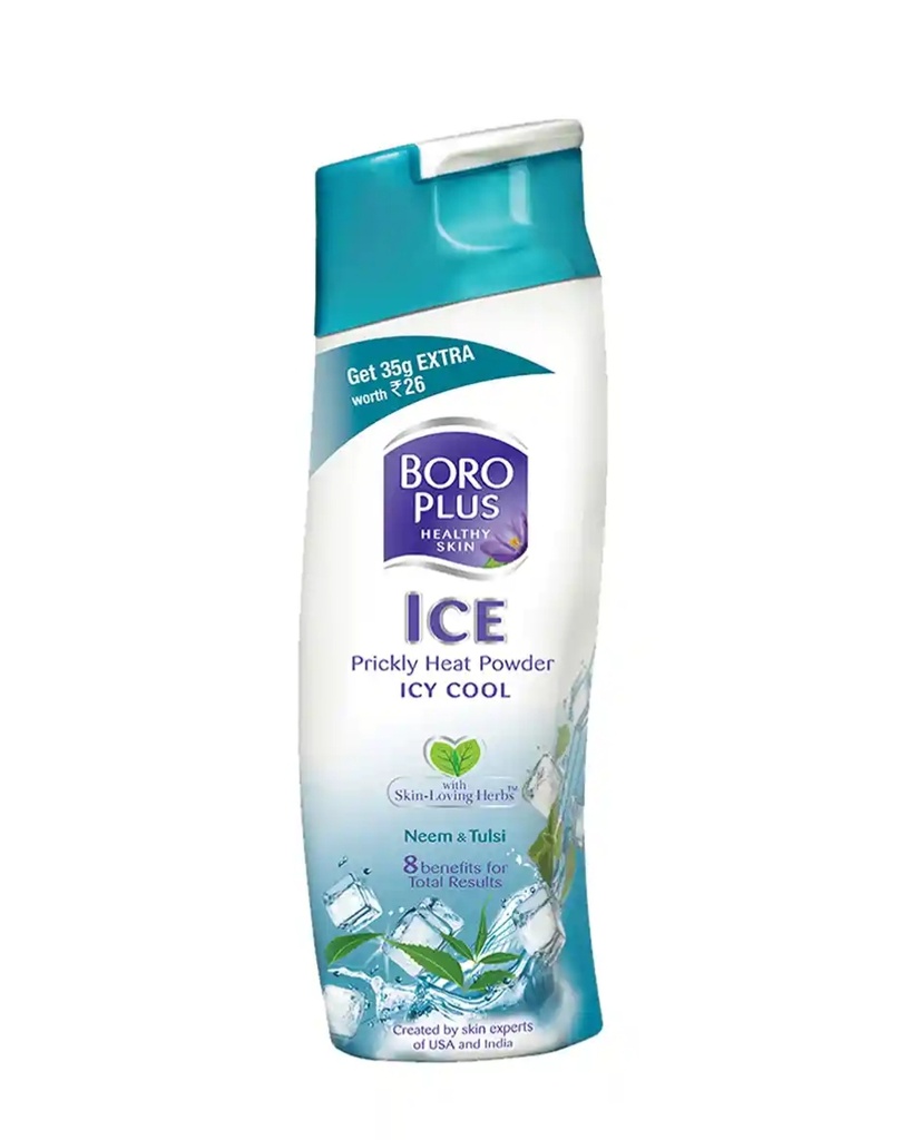 Boro Plus ICE Prickly Heat Powder 150g+ 50g
