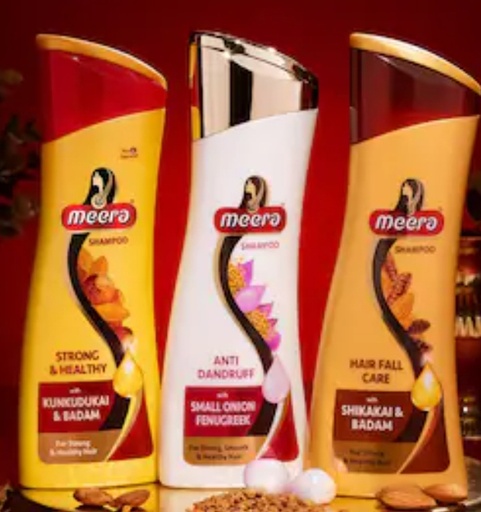Meera Shampoo 80ml(Anti Dandruff,Hari Fall Care)