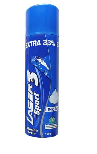 Laser 3 Shaving Foam 400g