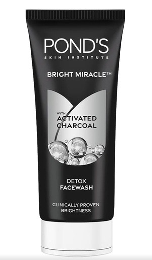 Ponds Bright Miracle Active Charcoal 50g