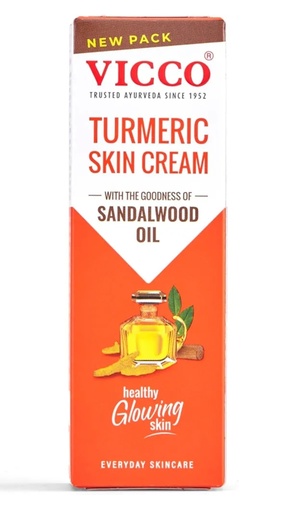 vicco Turmeric skin cream(Sandalwood oil) 30g