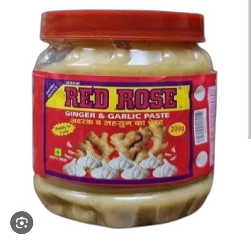 Red rose Ginger garlic paste 200g