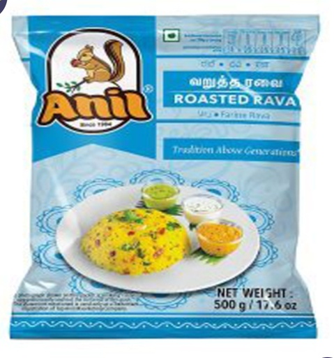 Anil Roasted Rava 500g