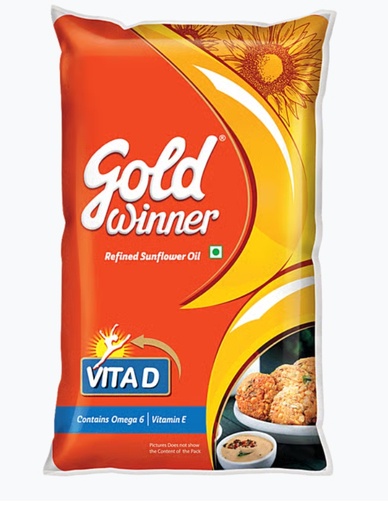 Gold Winner refined sunflower oil 