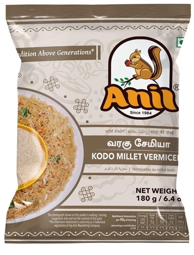 Anil Pearl Millet vermicelli 180g (kambu)