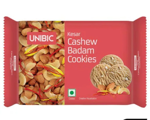 Unibic kesar Cashew Badam cookies 200g