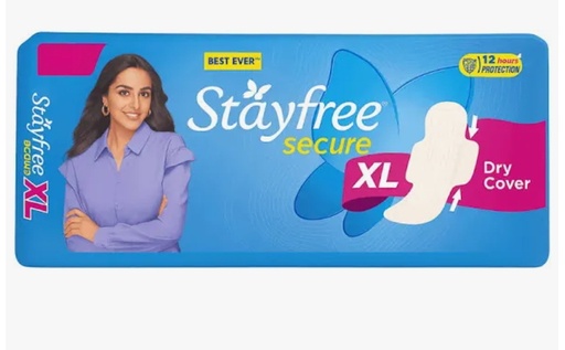 Stayfree Secure Dry cover(XL) 6Units