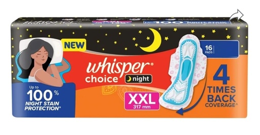 Whisper choice Nights XXL 6 units